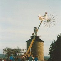 zvedání turbíny